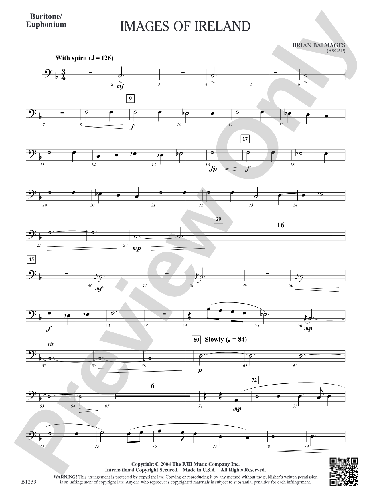 Images of Ireland: Baritone/Euphonium