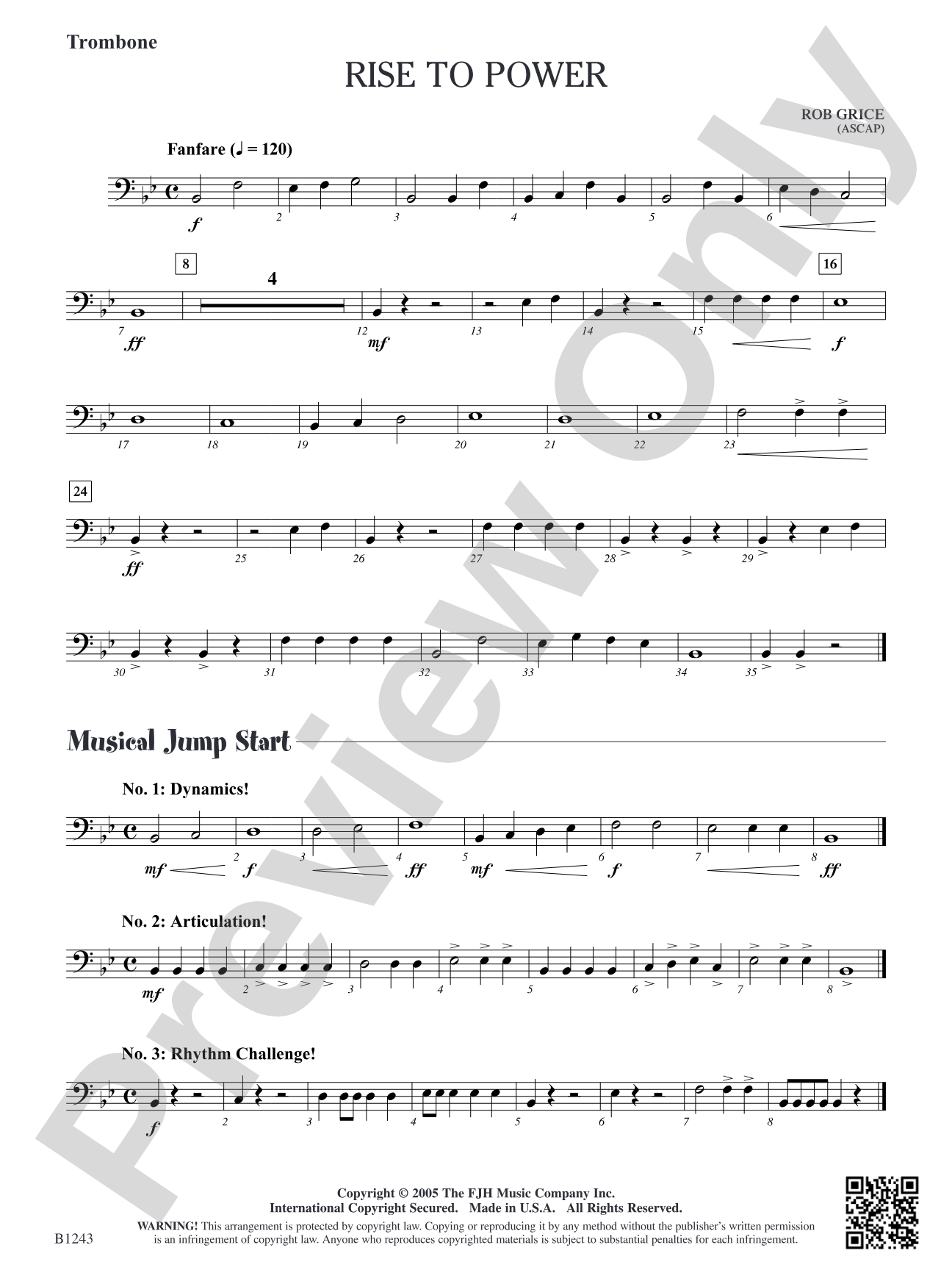 Rise to Power: Trombone