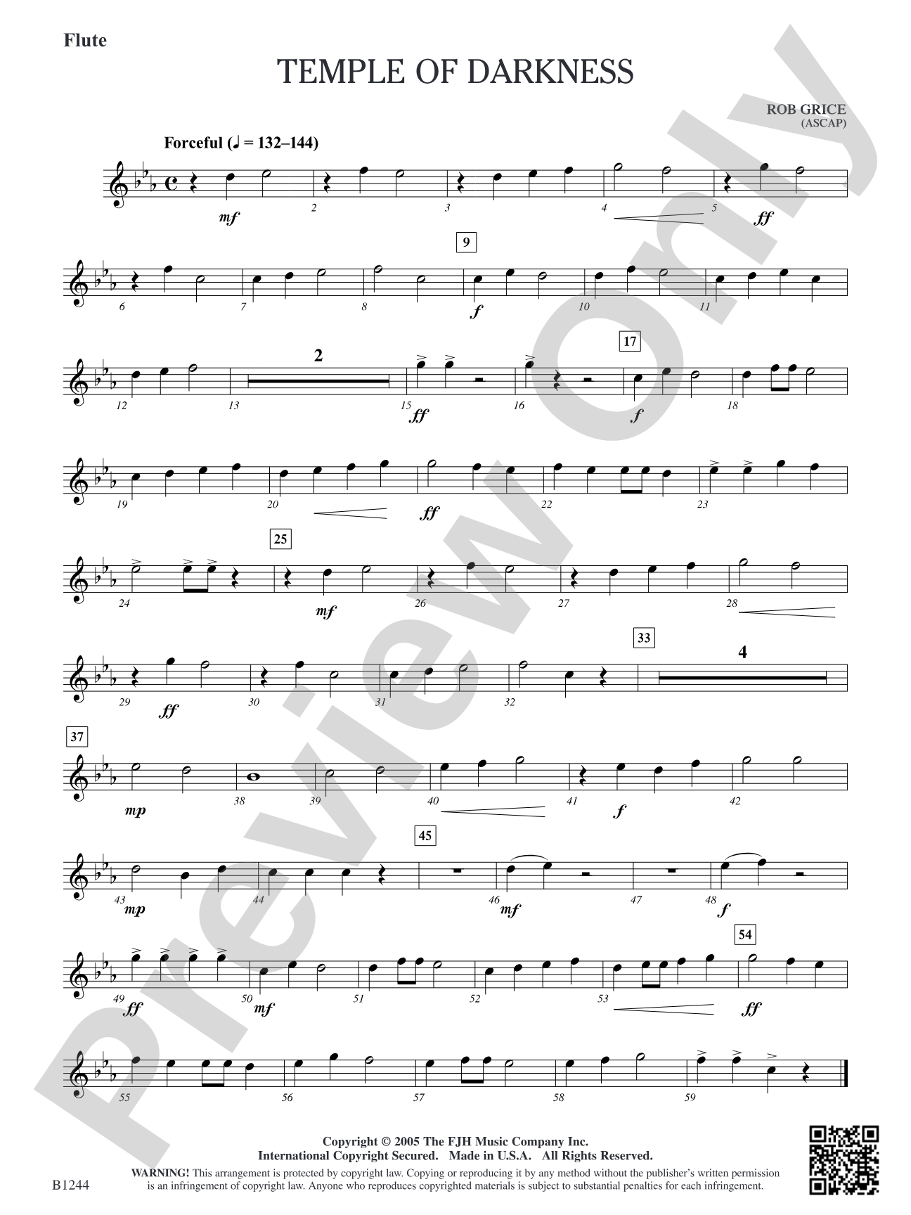 Temple of Darkness: Flute