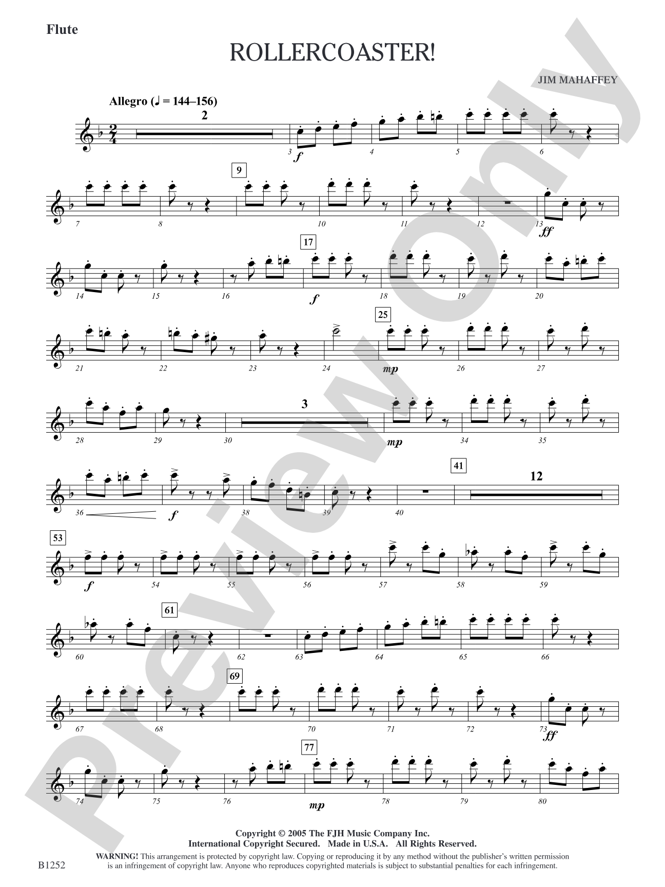 Rollercoaster!: Flute