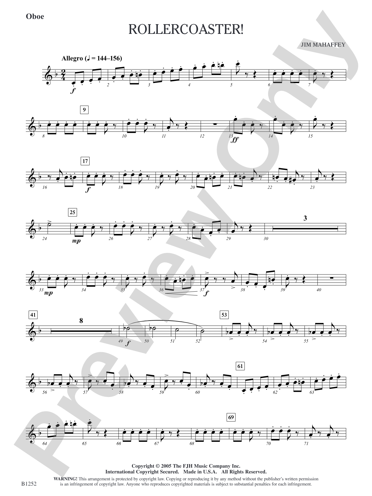 Rollercoaster!: Oboe