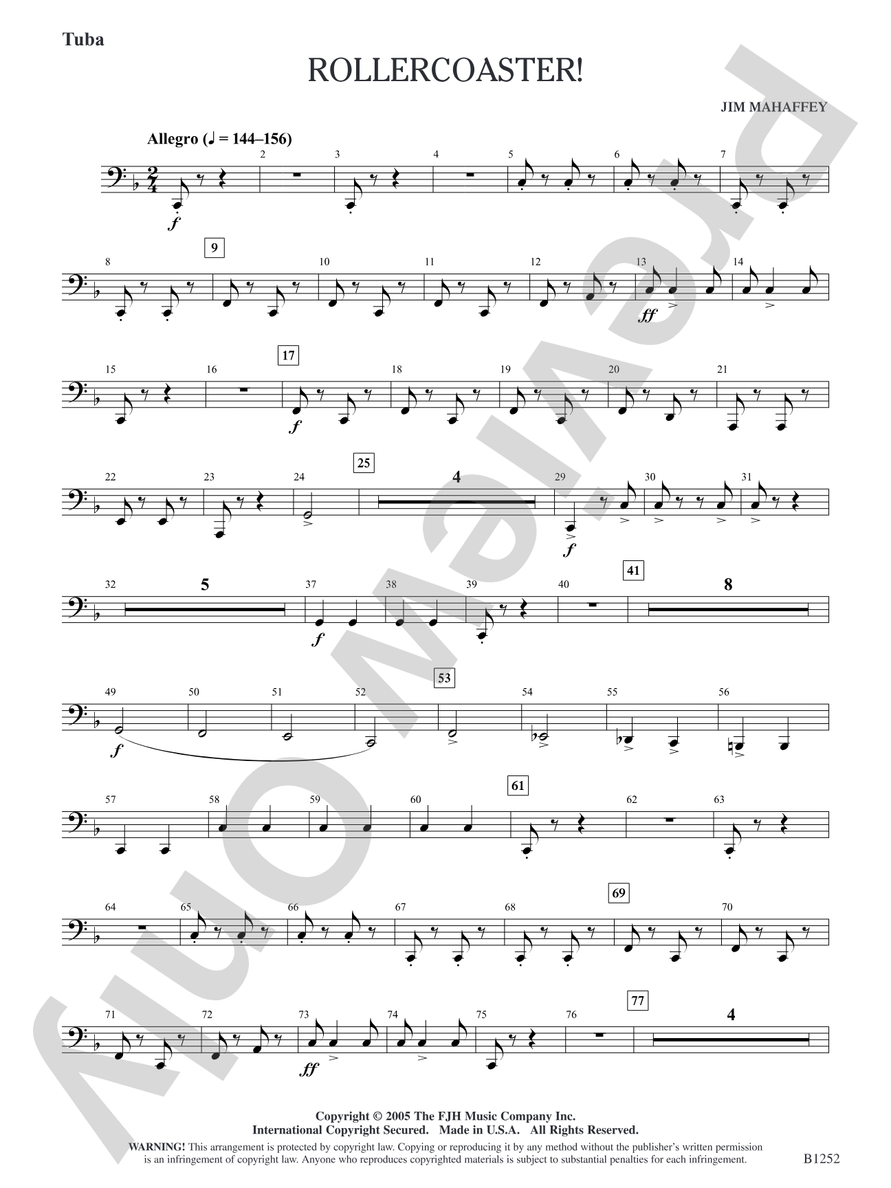 Rollercoaster!: Tuba