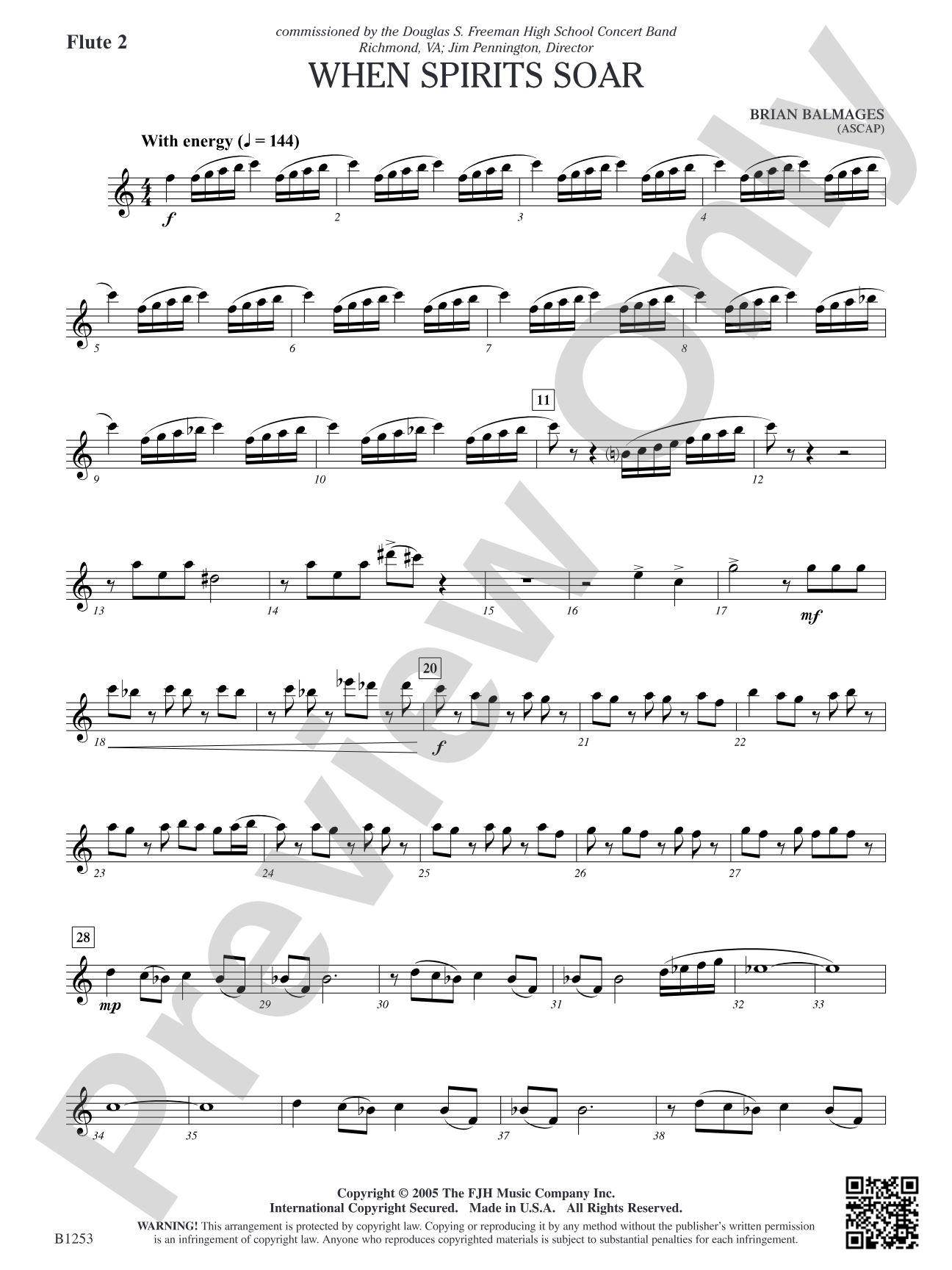 When Spirits Soar: Flute 2