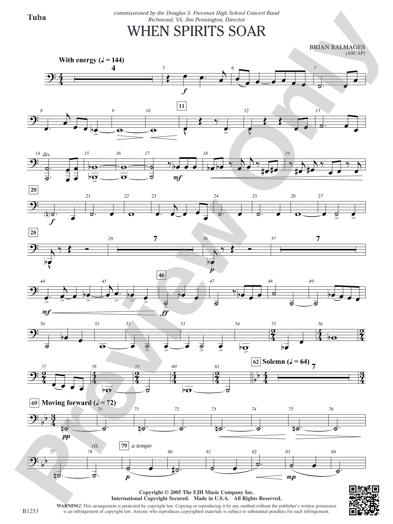 When Spirits Soar: Tuba
