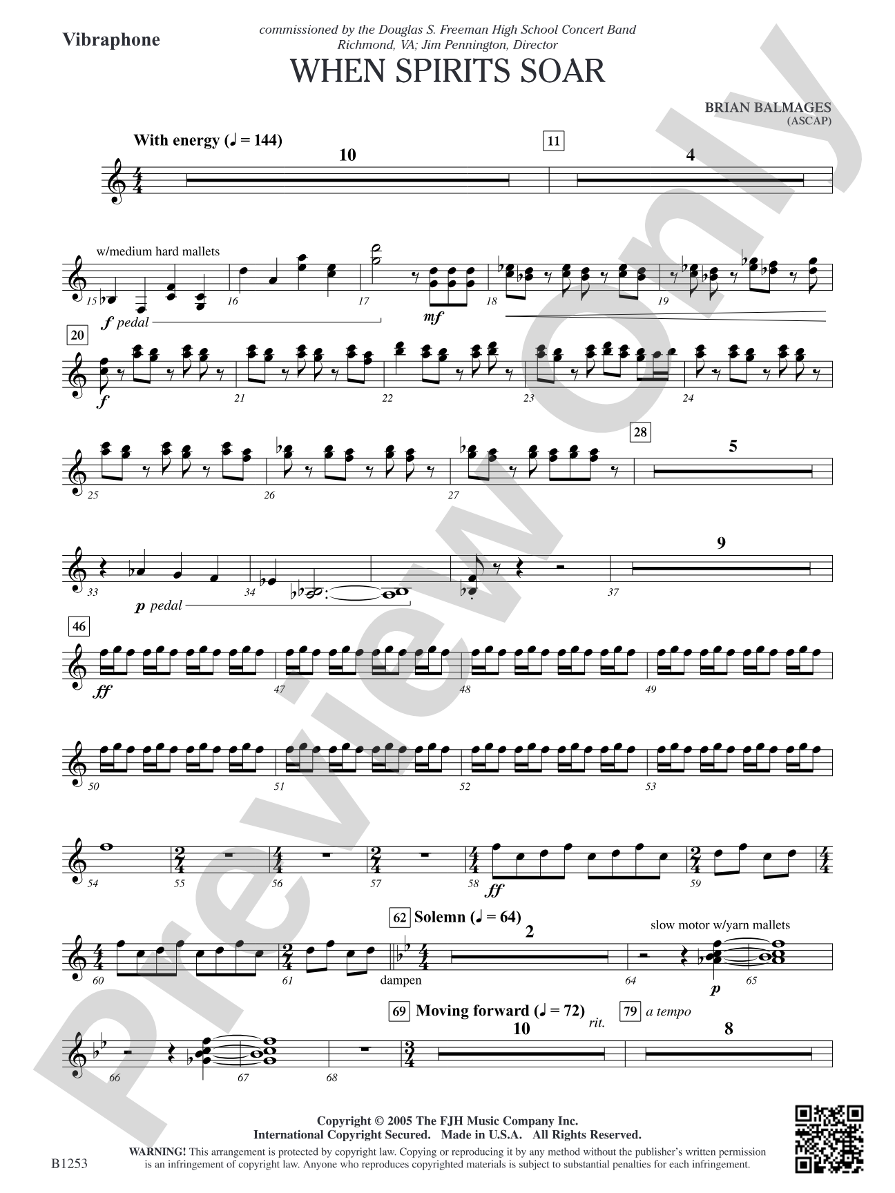 When Spirits Soar: Vibraphone