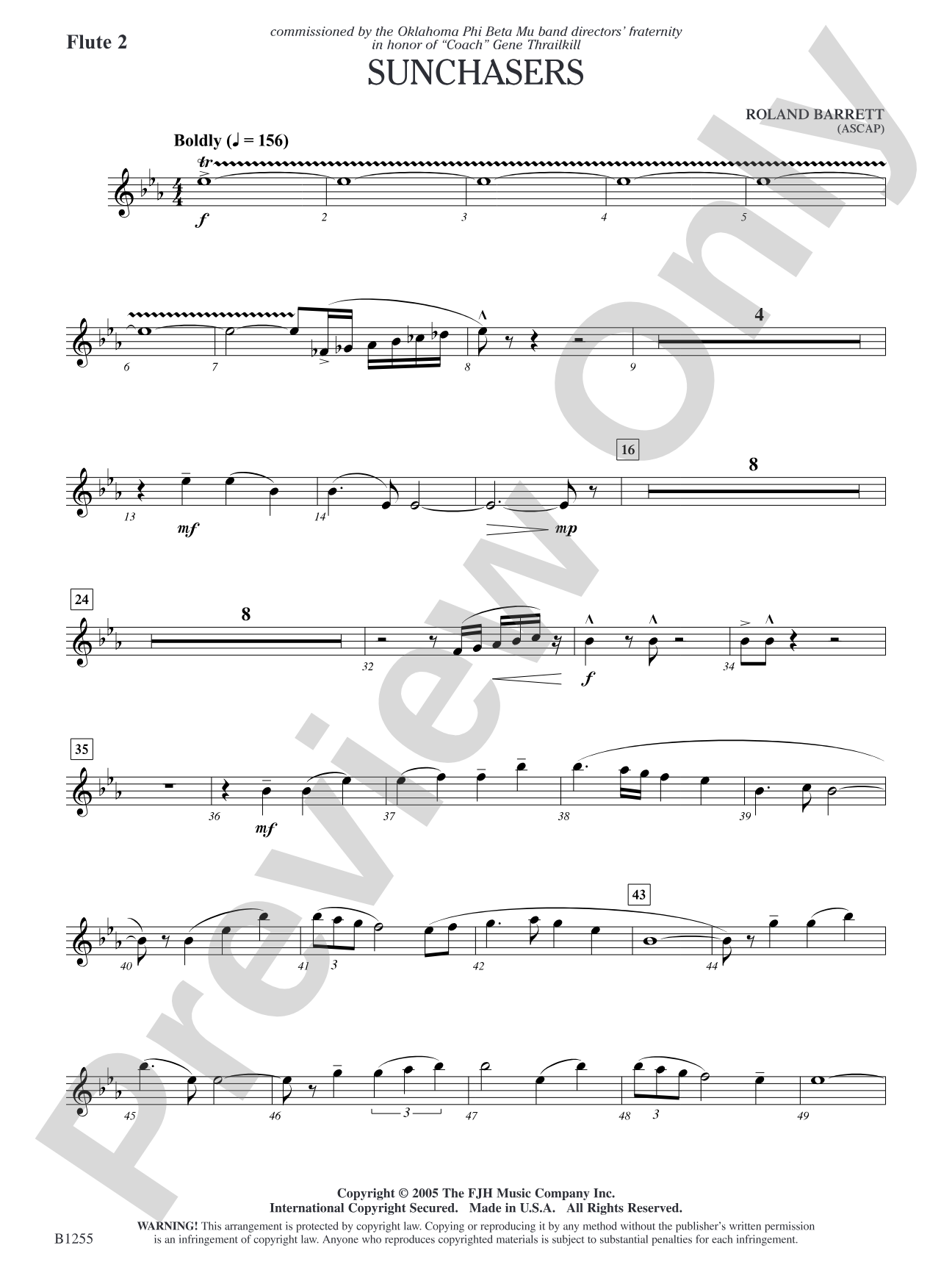 Sunchasers: Flute 2