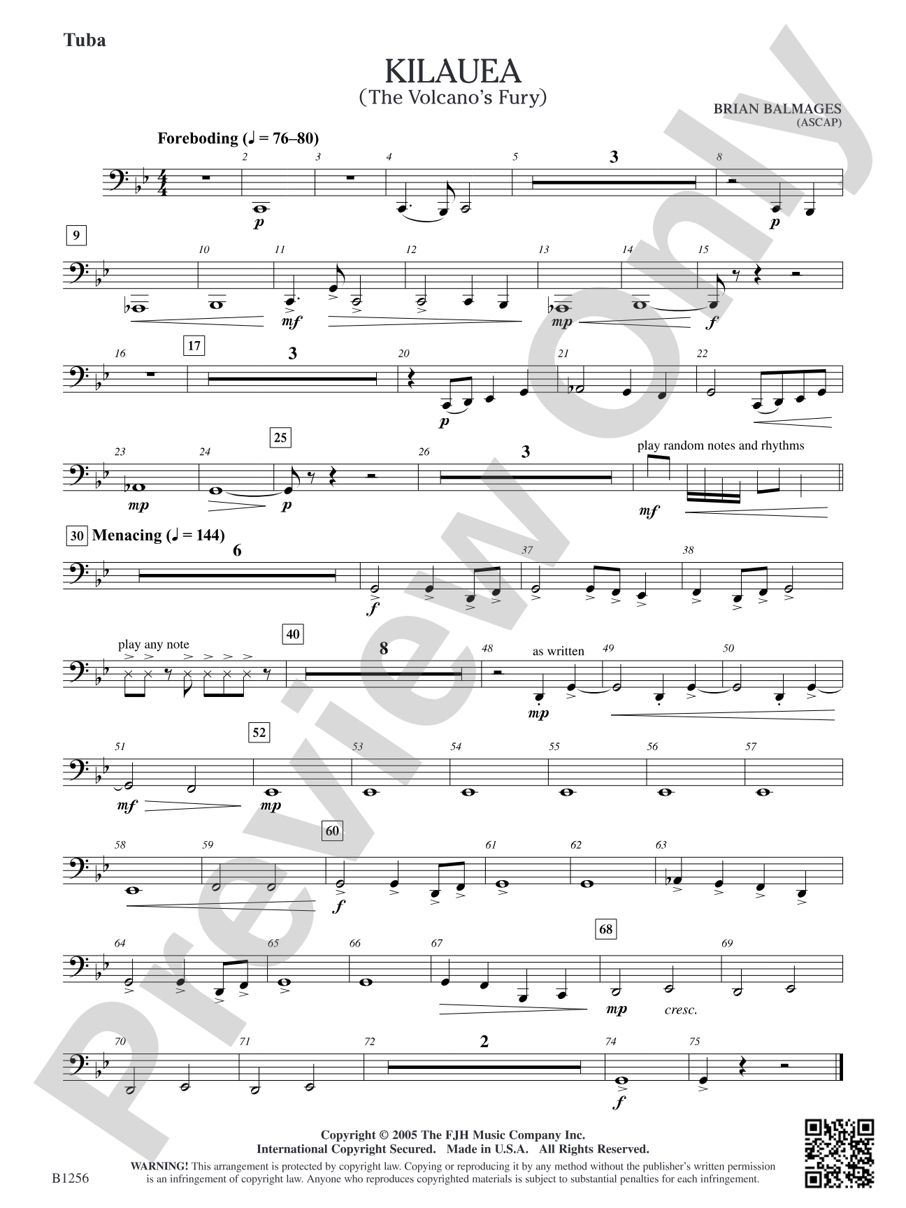 Kilauea (The Volcano's Fury): Tuba