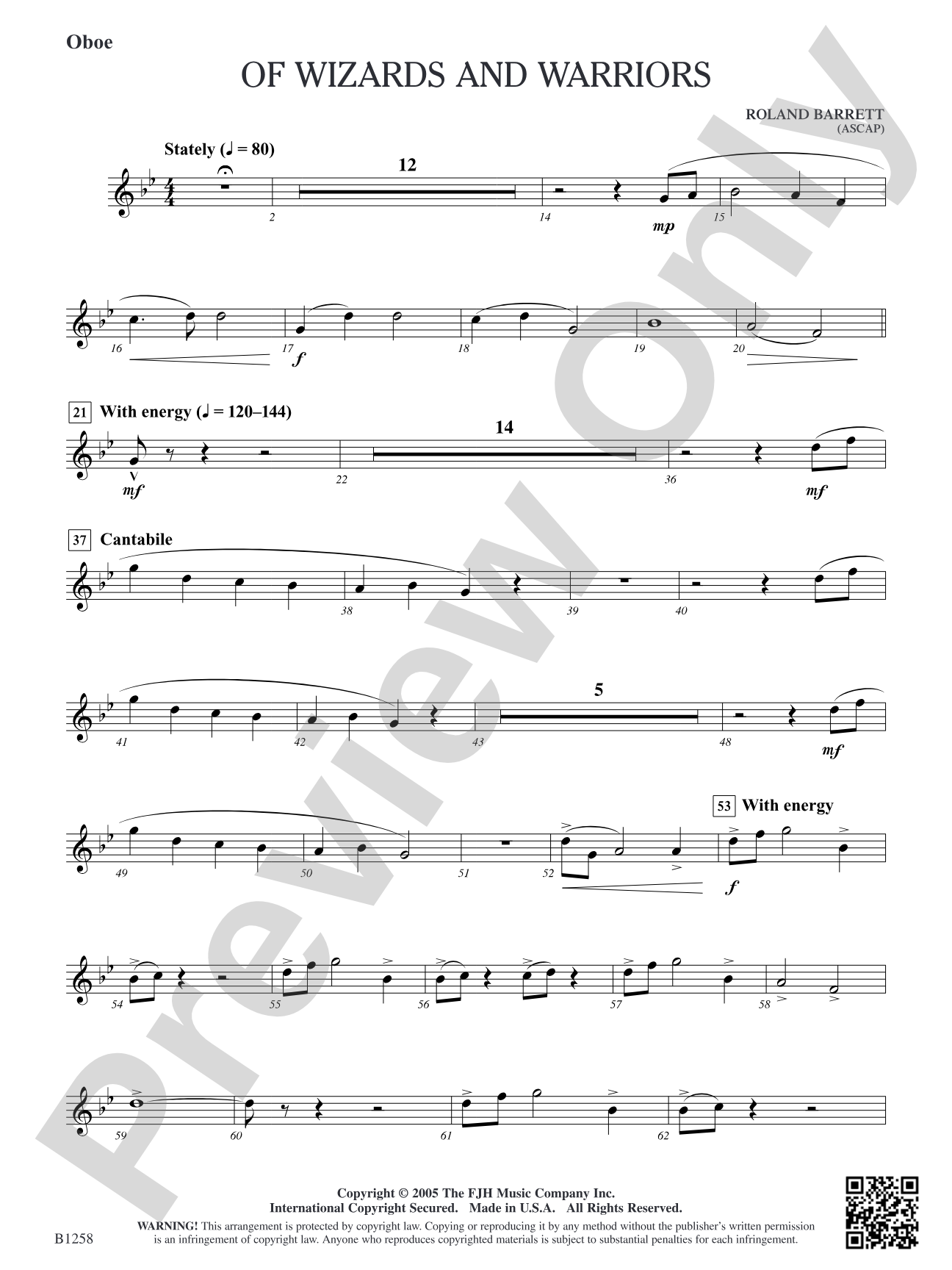 Of Wizards and Warriors: Oboe