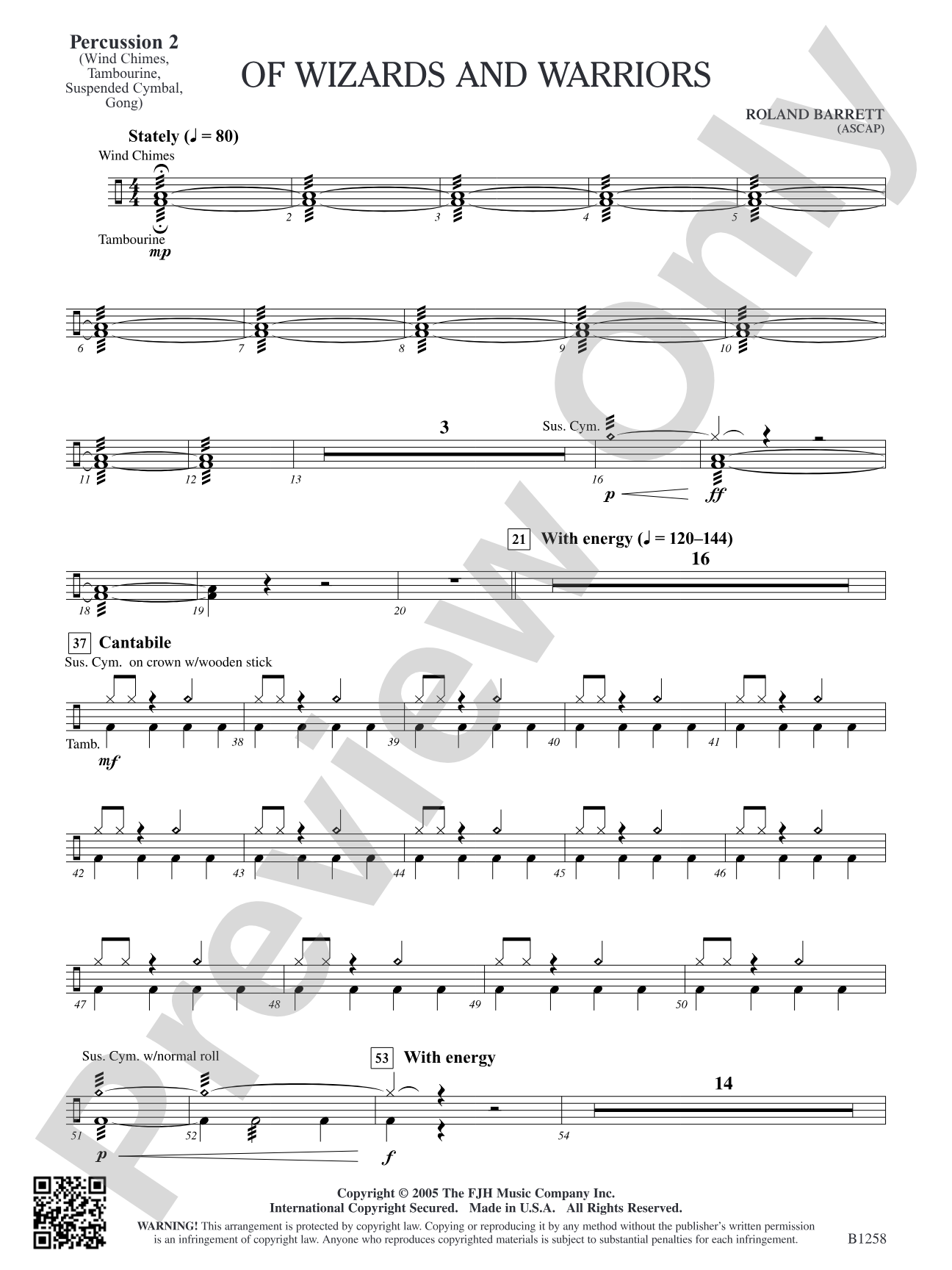 Of Wizards and Warriors: Percussion 2