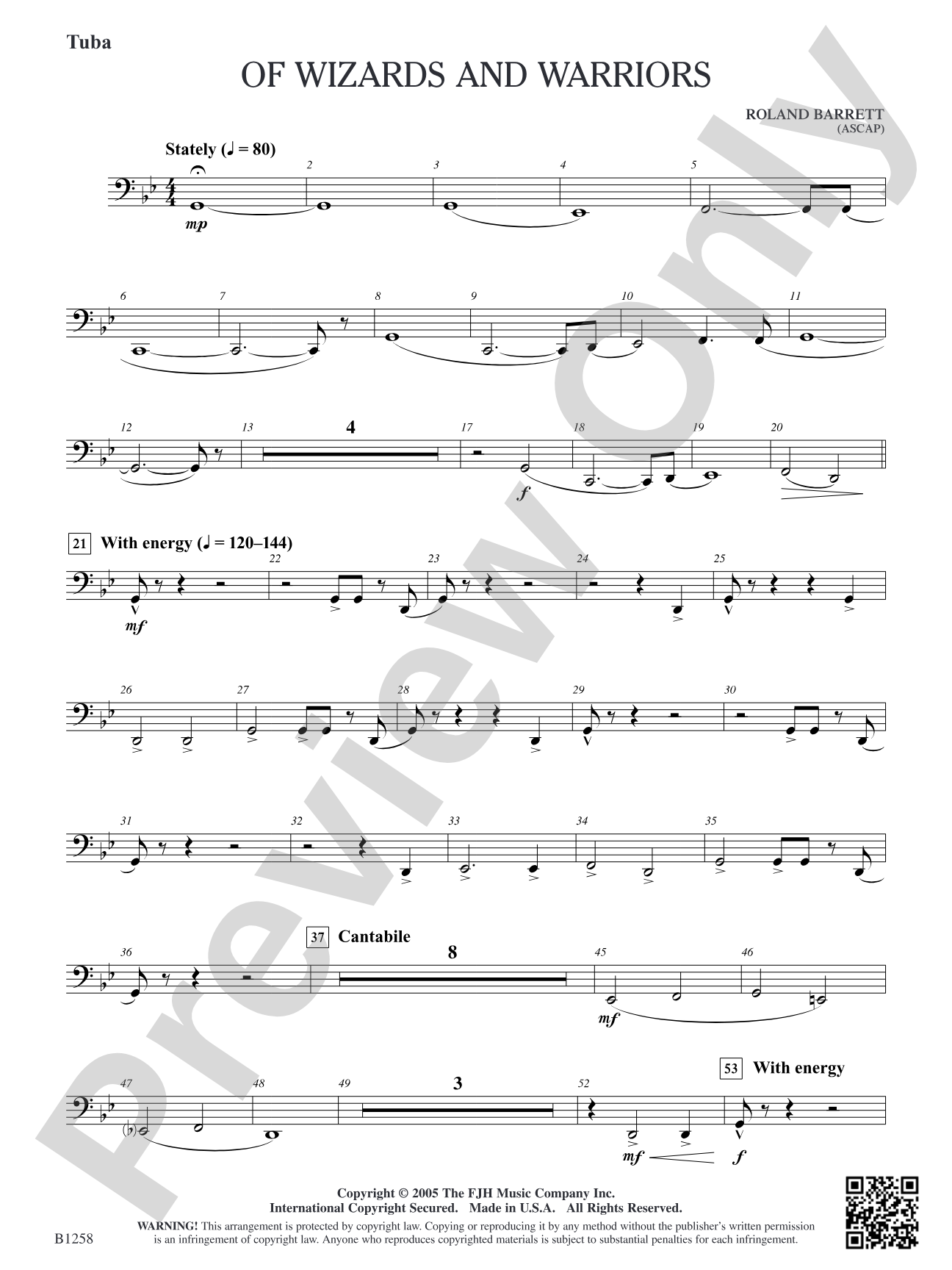 Of Wizards and Warriors: Tuba