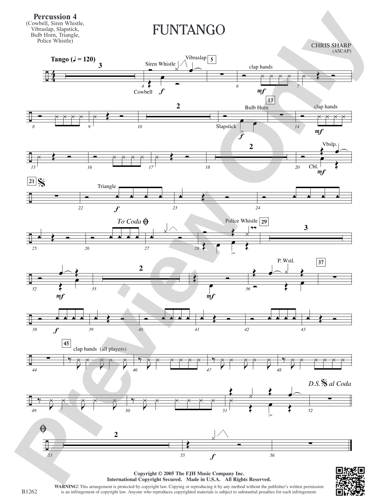 Funtango: Percussion 4