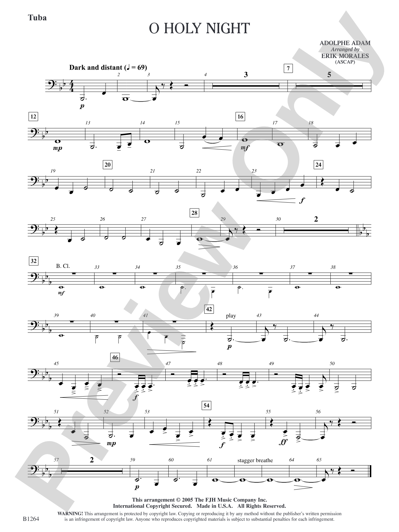 O Holy Night: Tuba