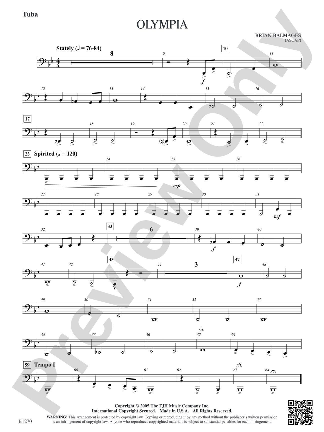 Olympia: Tuba