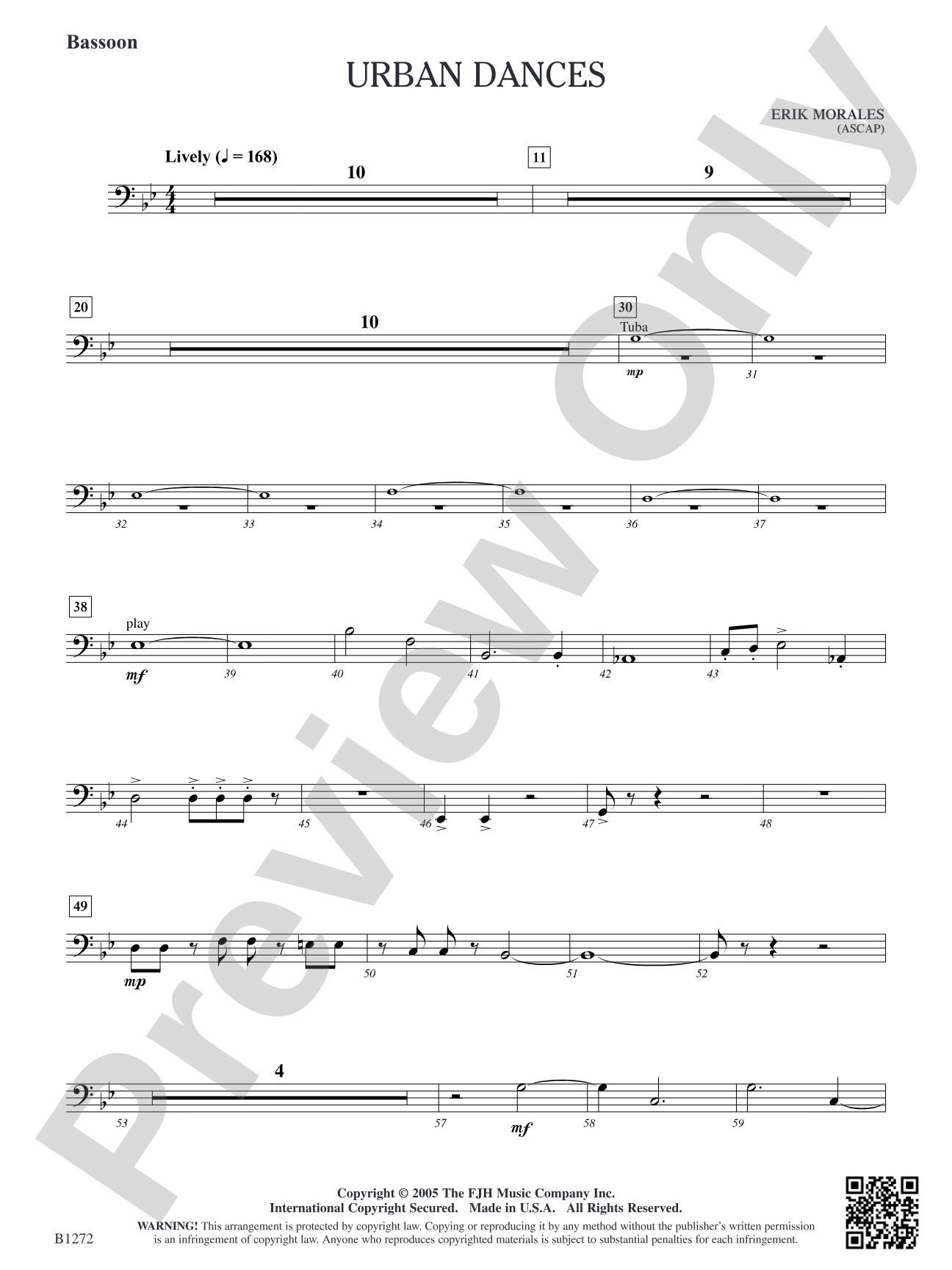 Urban Dances: Bassoon