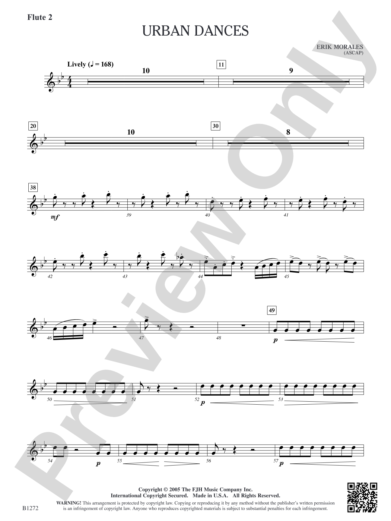 Urban Dances: Flute 2