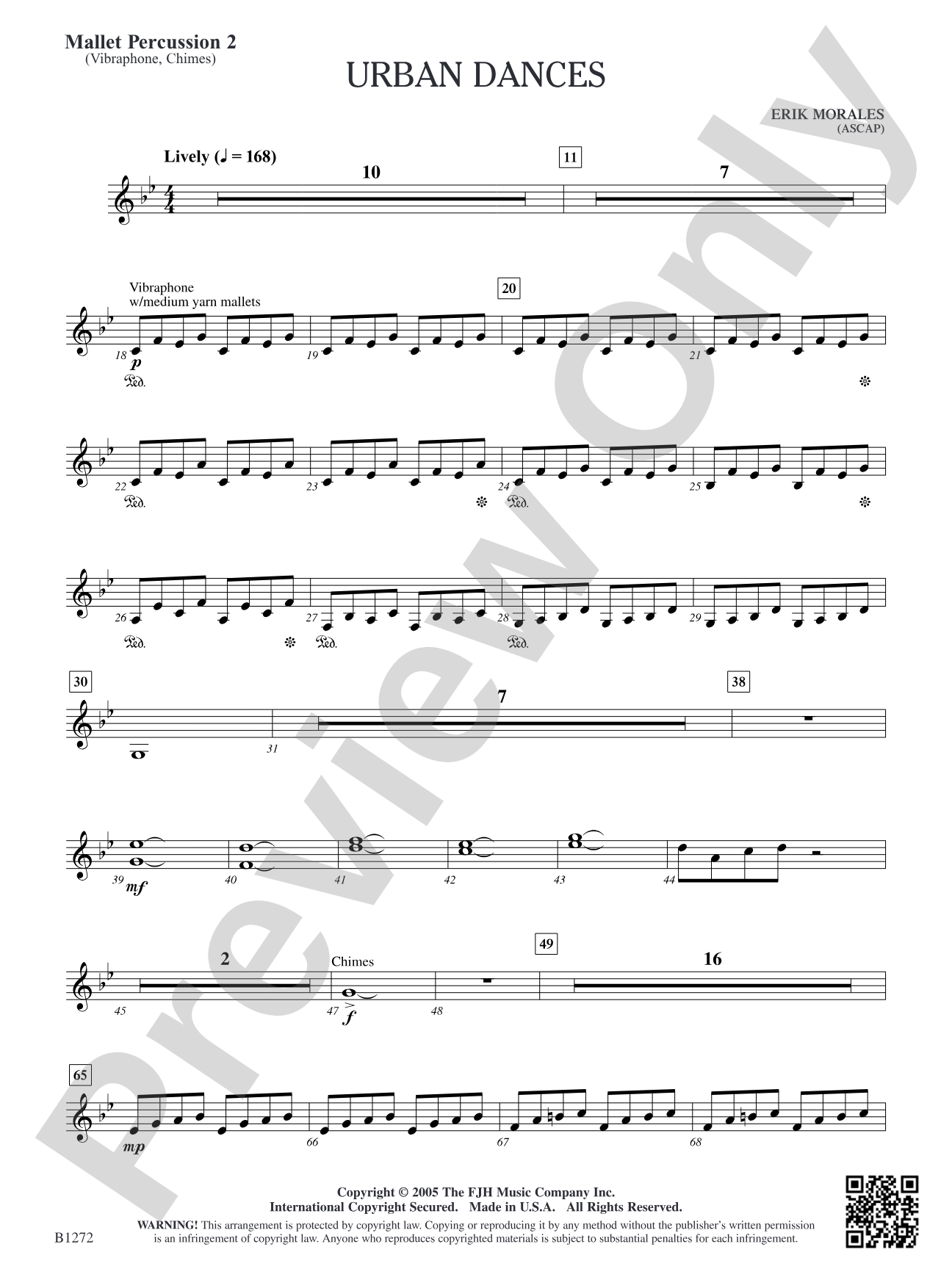 Urban Dances: Mallet Percussion 2
