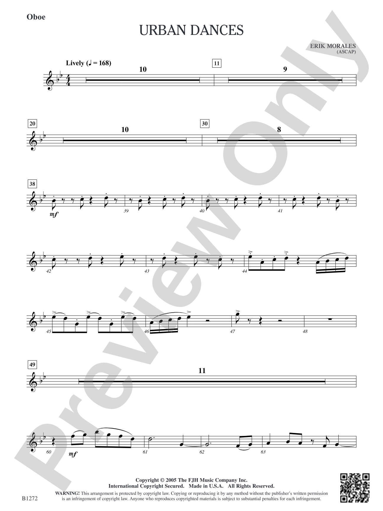 Urban Dances: Oboe