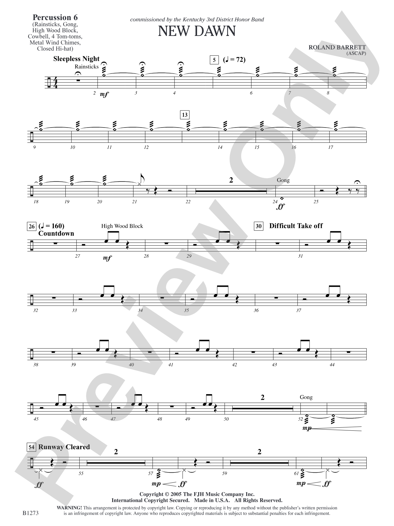 New Dawn: Percussion 6