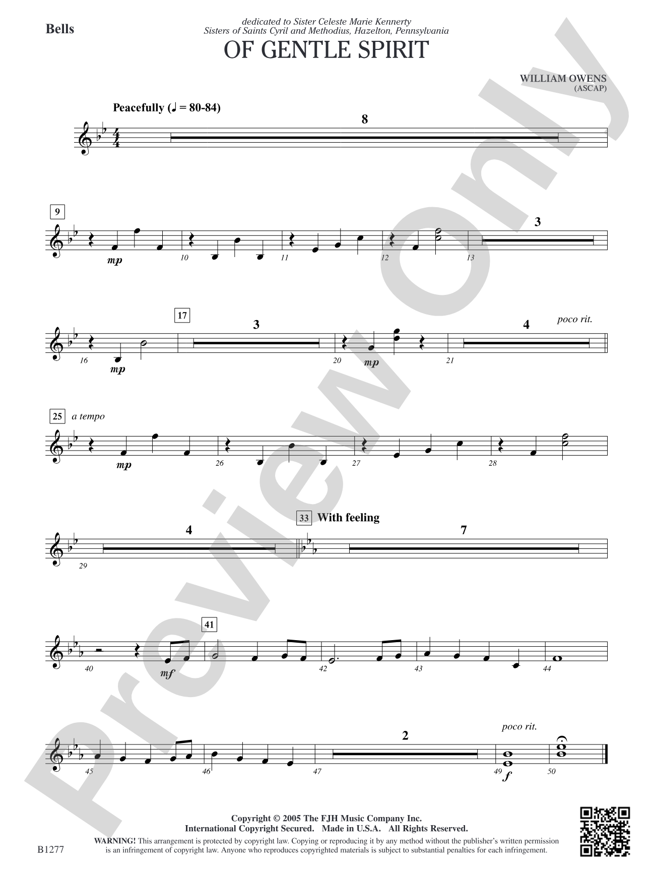 Of Gentle Spirit: Bells