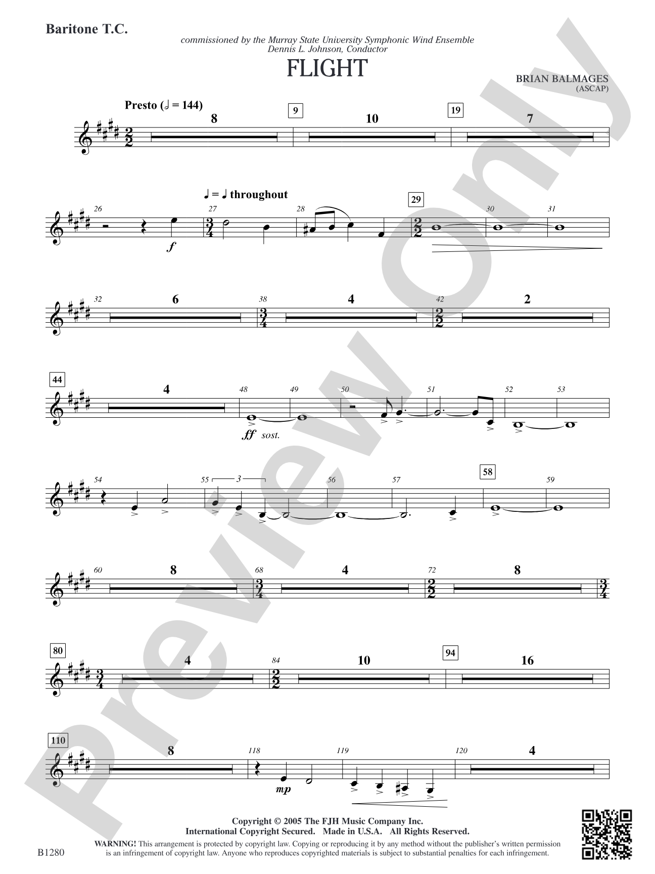 Flight: Baritone T.C.