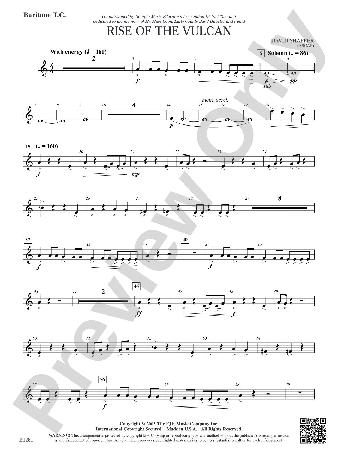 Rise of the Vulcan: Baritone T.C.