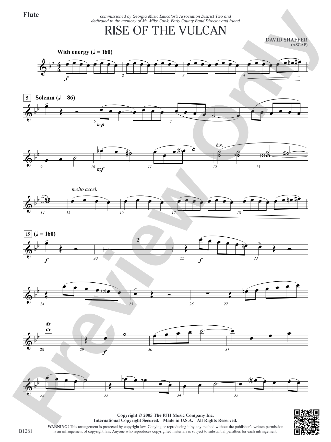 Rise of the Vulcan: Flute