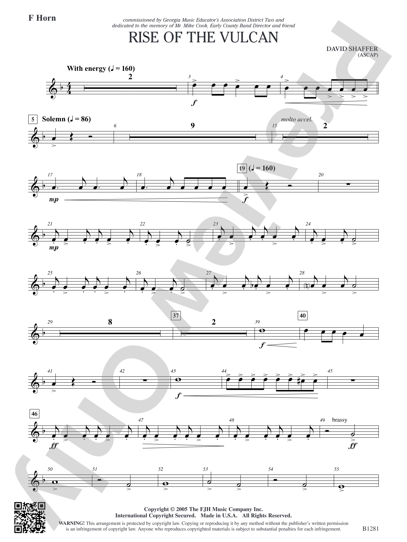 Rise of the Vulcan: F Horn