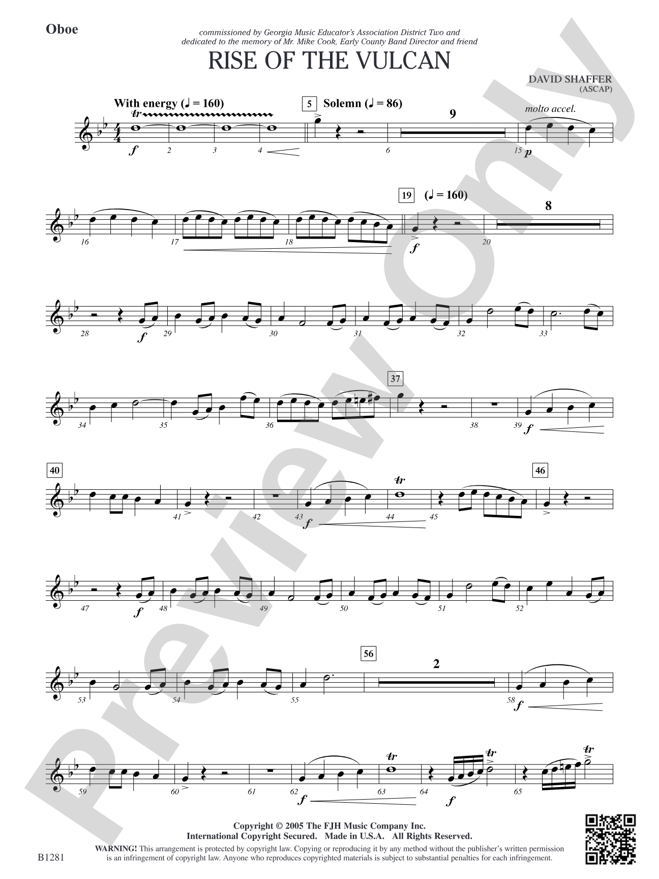 Rise of the Vulcan: Oboe