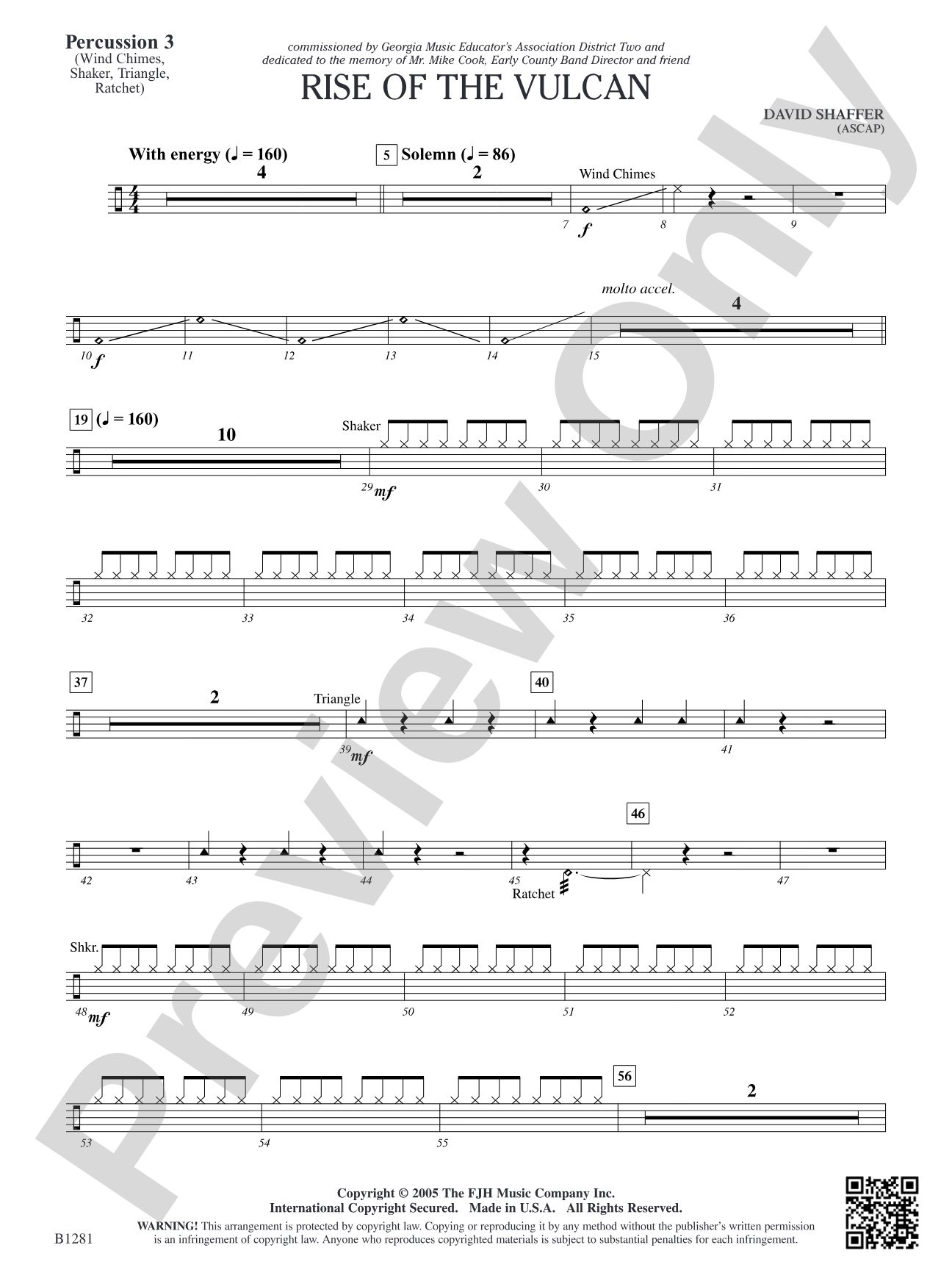 Rise of the Vulcan: Percussion 3