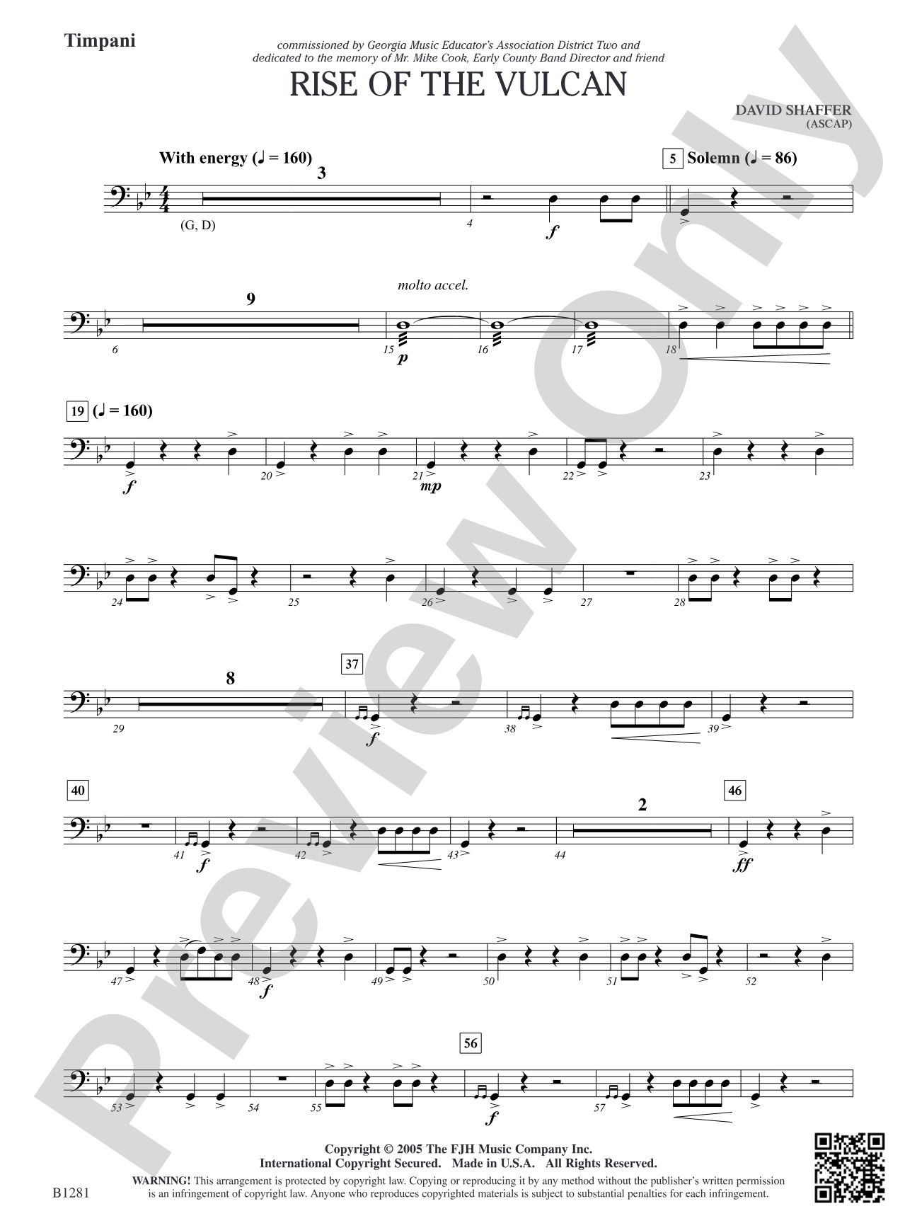 Rise of the Vulcan: Timpani