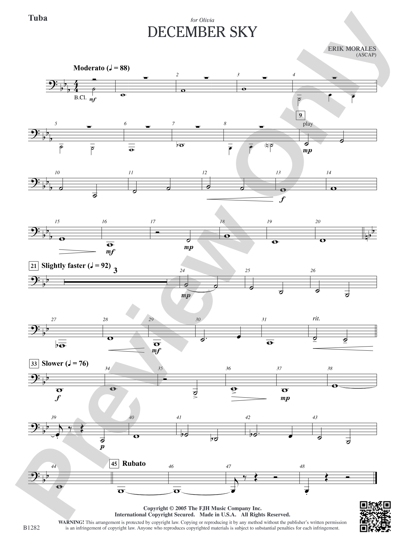 December Sky: Tuba