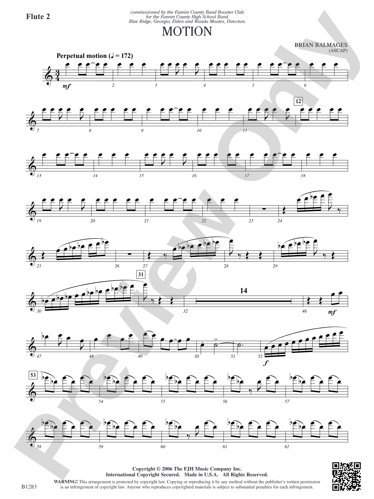 Motion: Flute 2