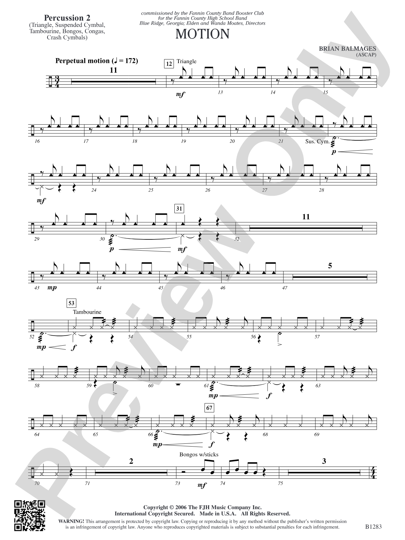 Motion: Percussion 2