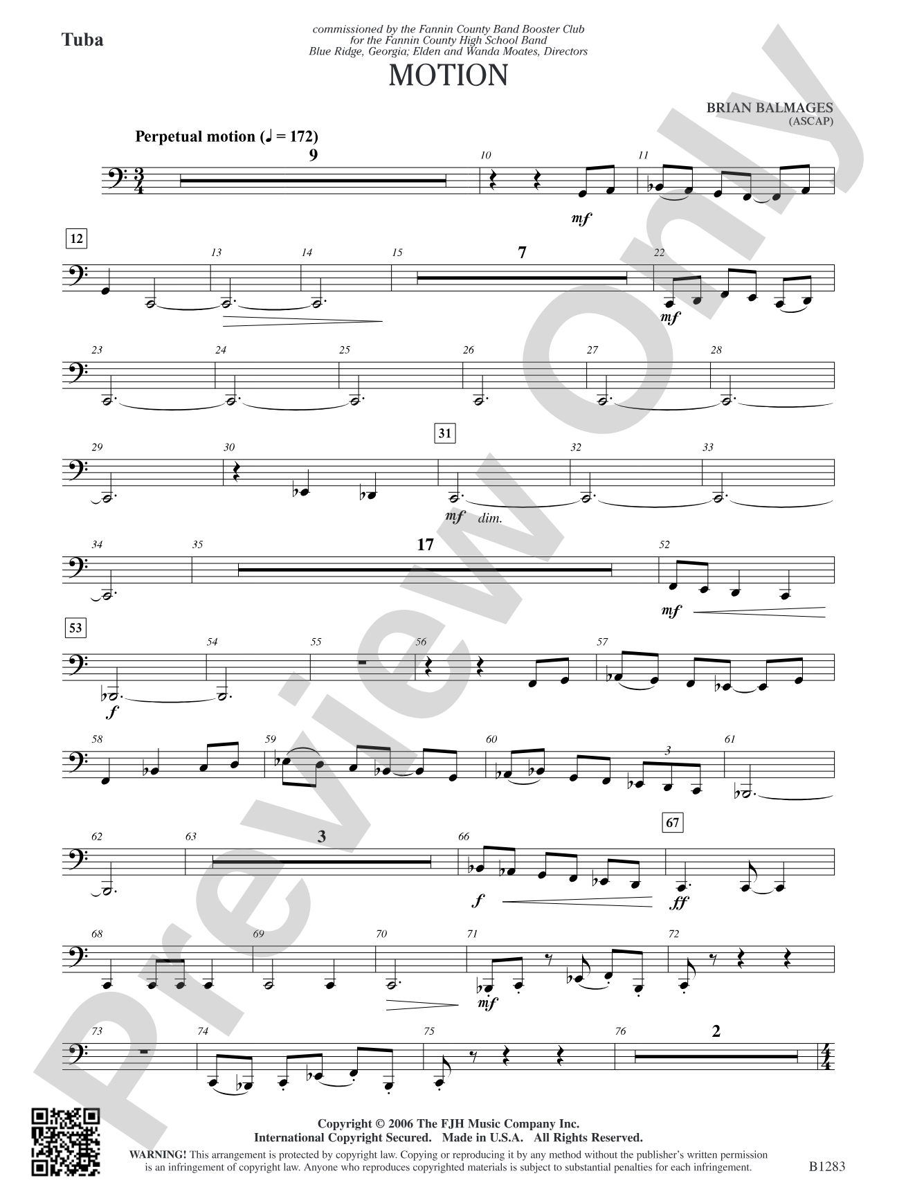 Motion: Tuba
