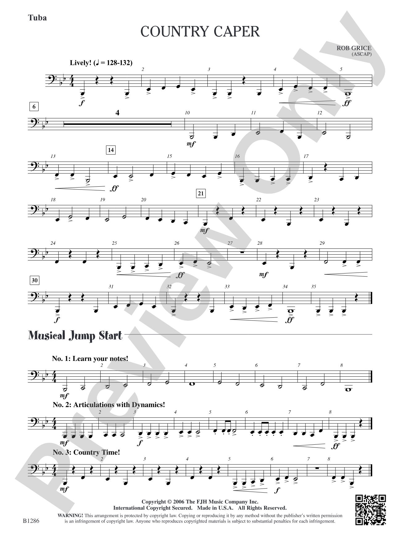 Country Caper: Tuba