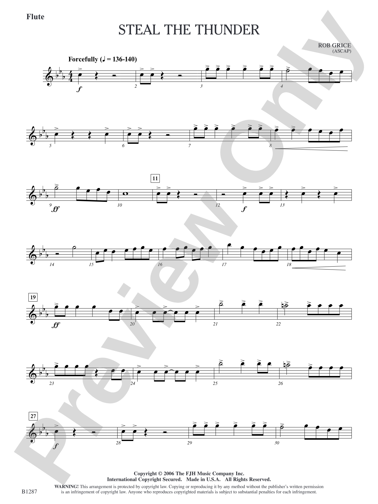 Steal the Thunder: Flute