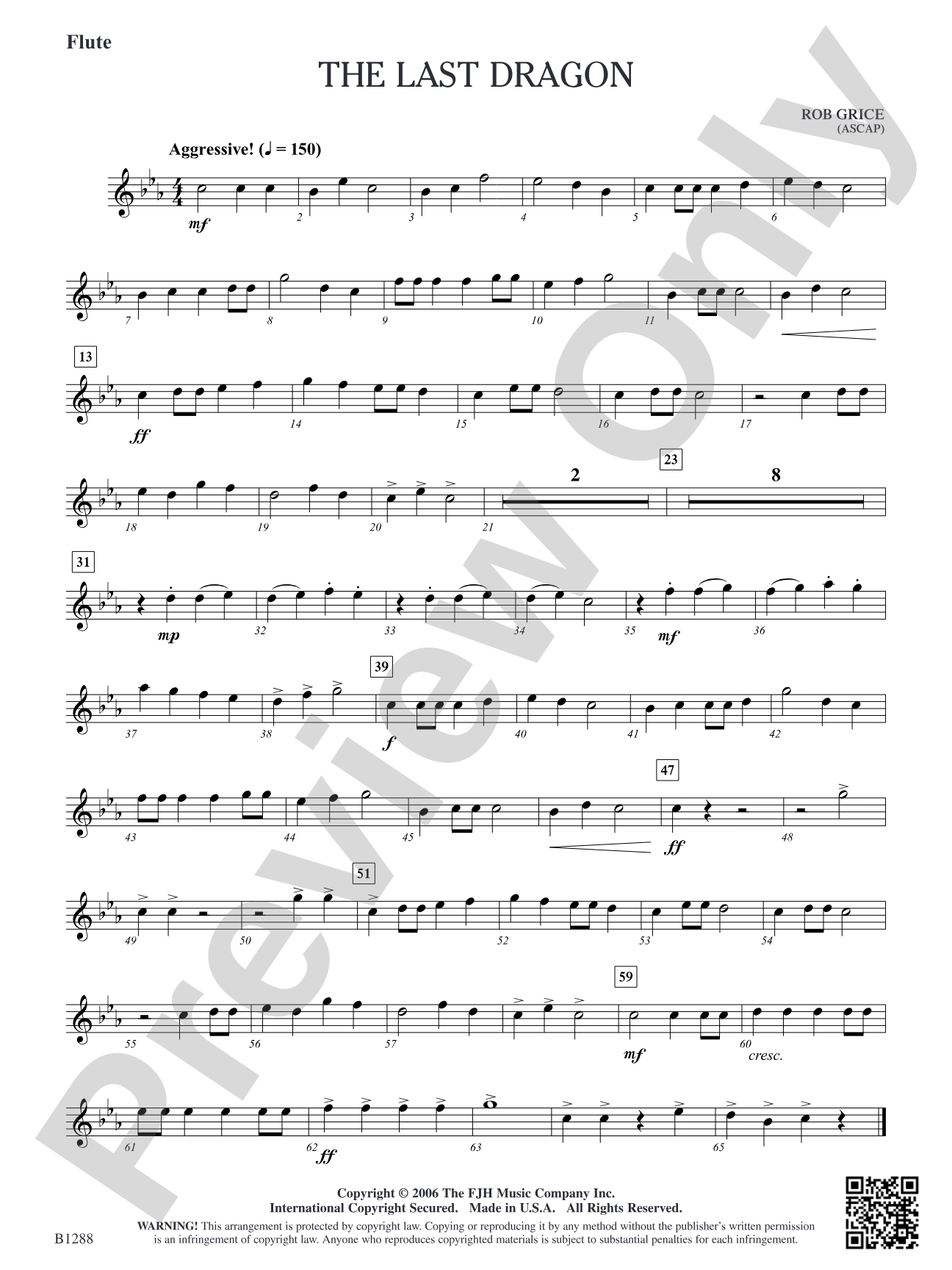 The Last Dragon: Flute