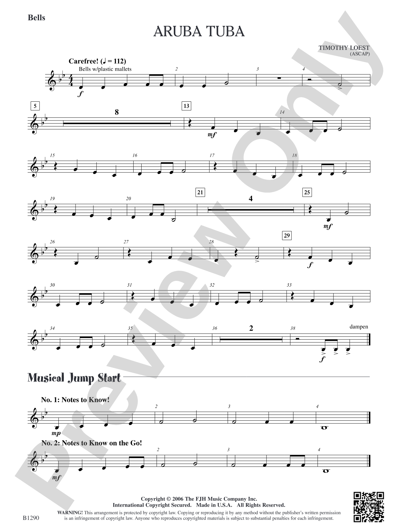 Aruba Tuba: Bells