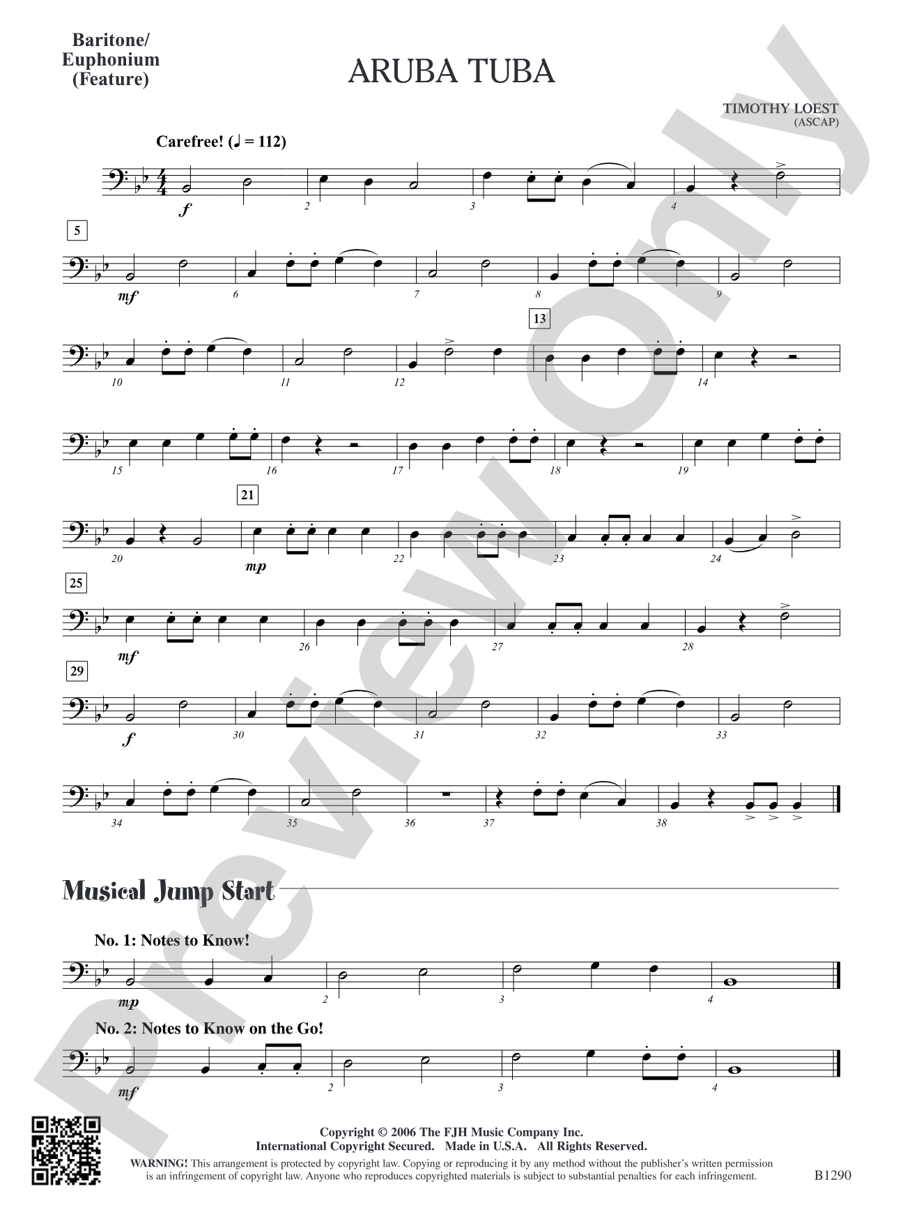 Aruba Tuba: Baritone/Euphonium (Feature)
