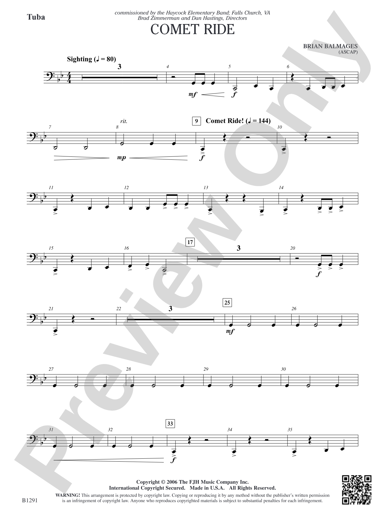 Comet Ride: Tuba