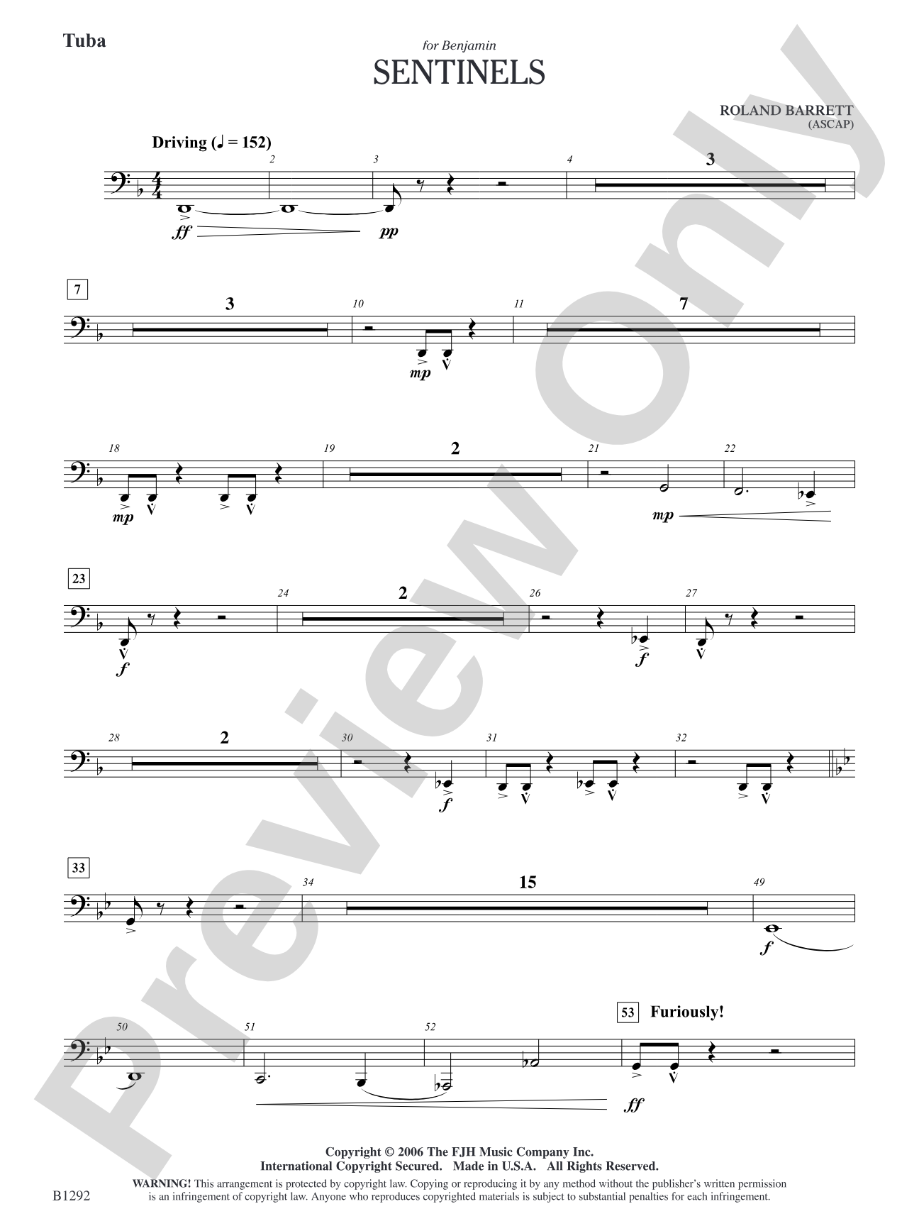 Sentinels: Tuba