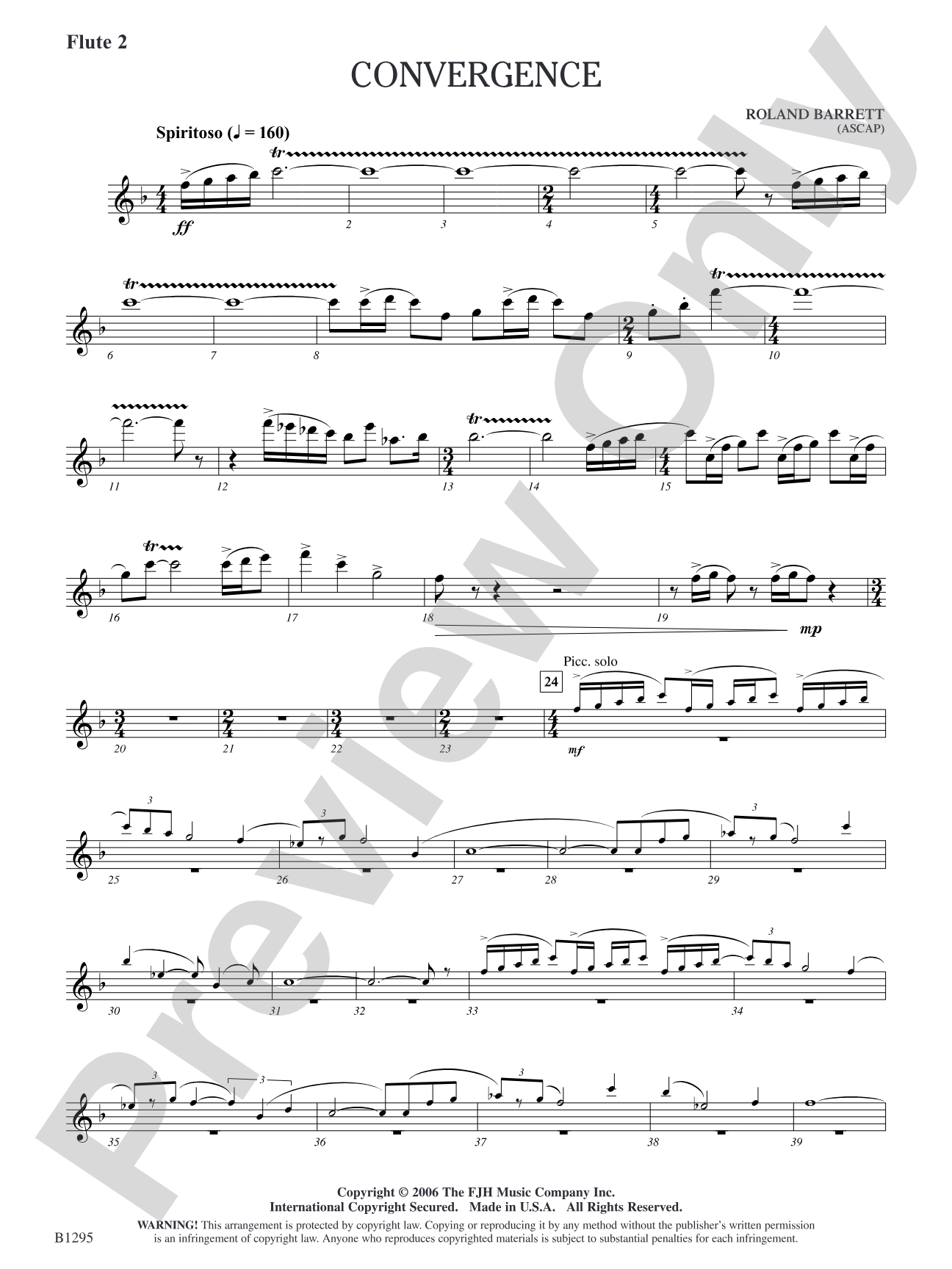 Convergence: Flute 2