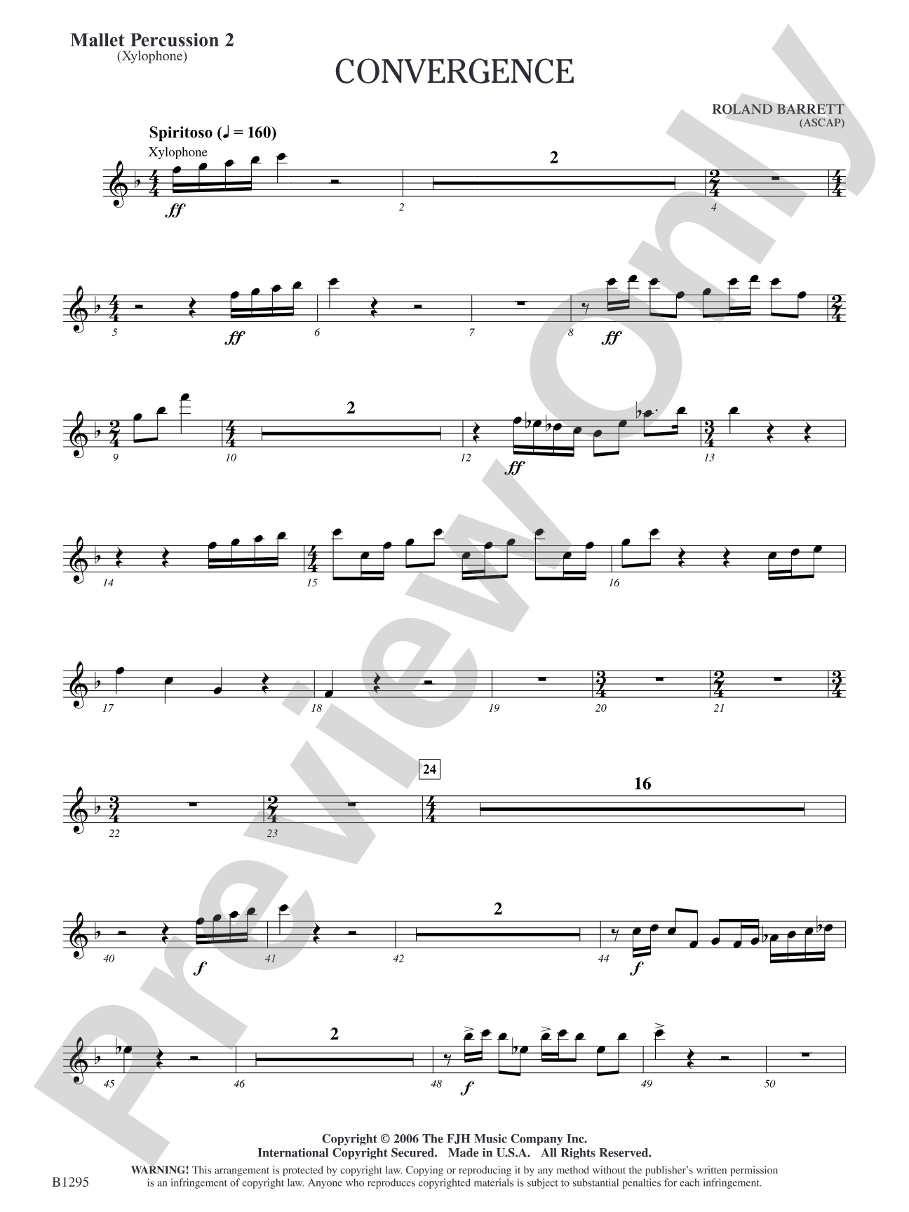 Convergence: Mallet Percussion 2