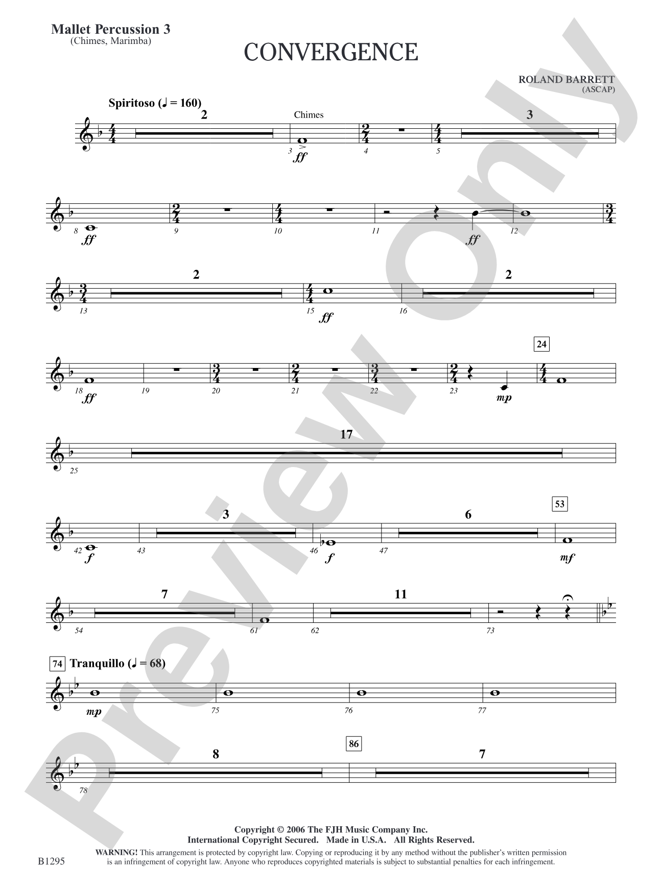 Convergence: Mallet Percussion 3