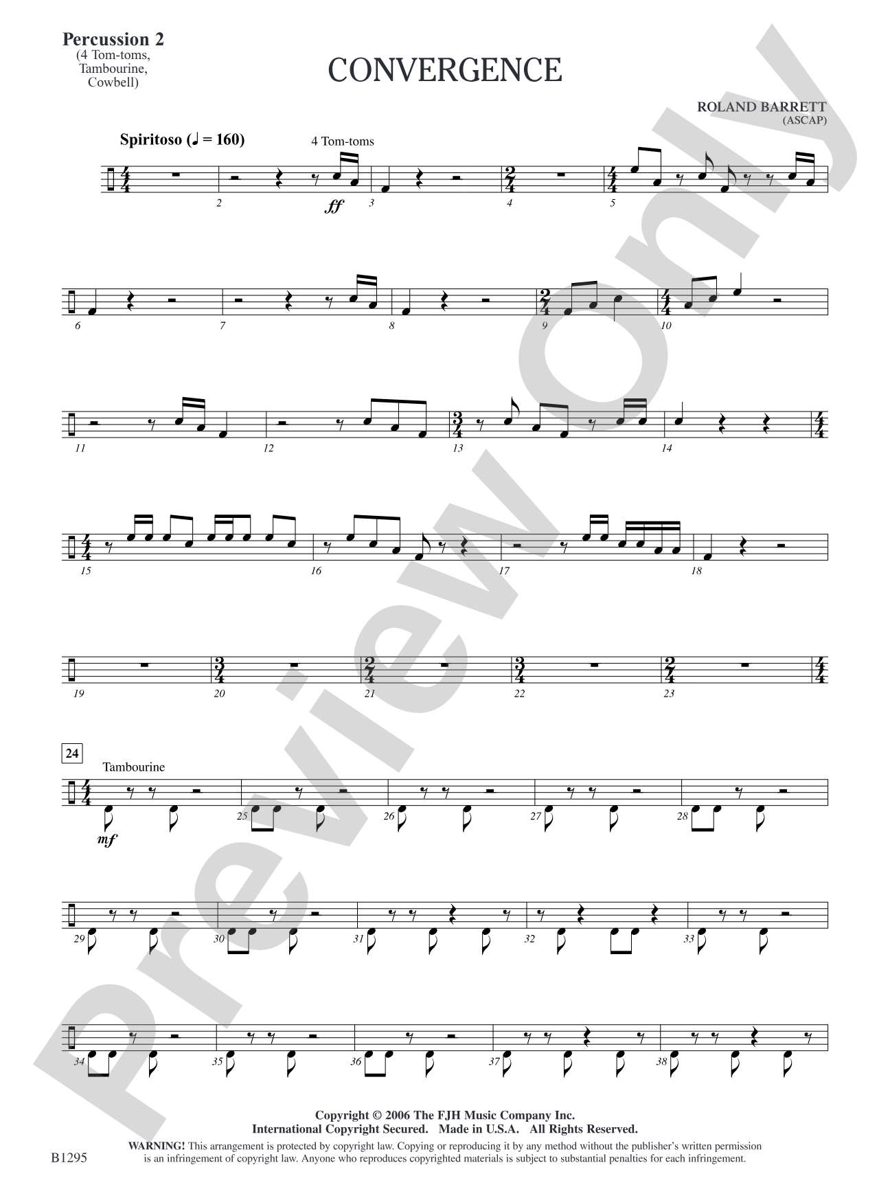 Convergence: Percussion 2