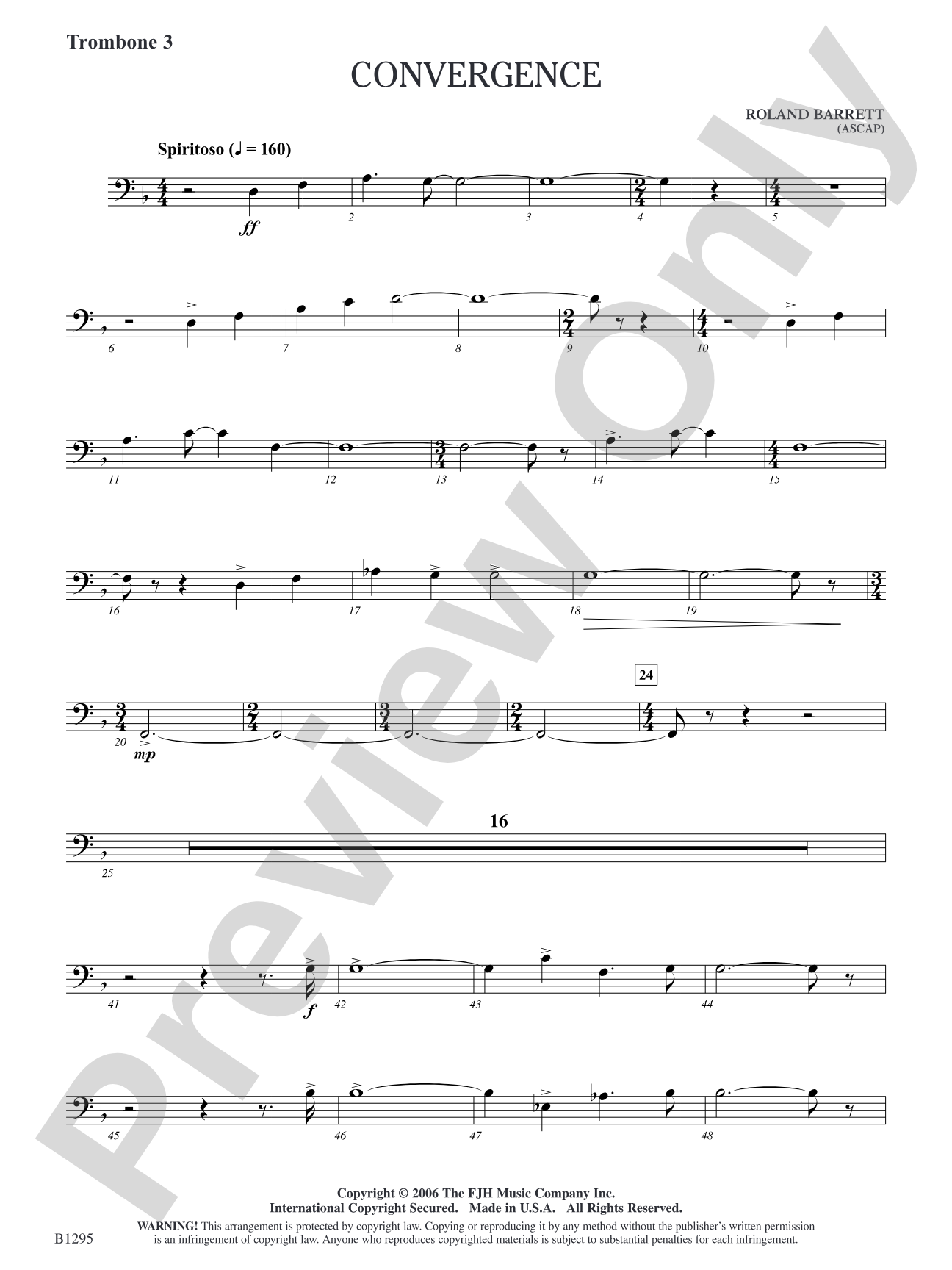 Convergence: Trombone 3