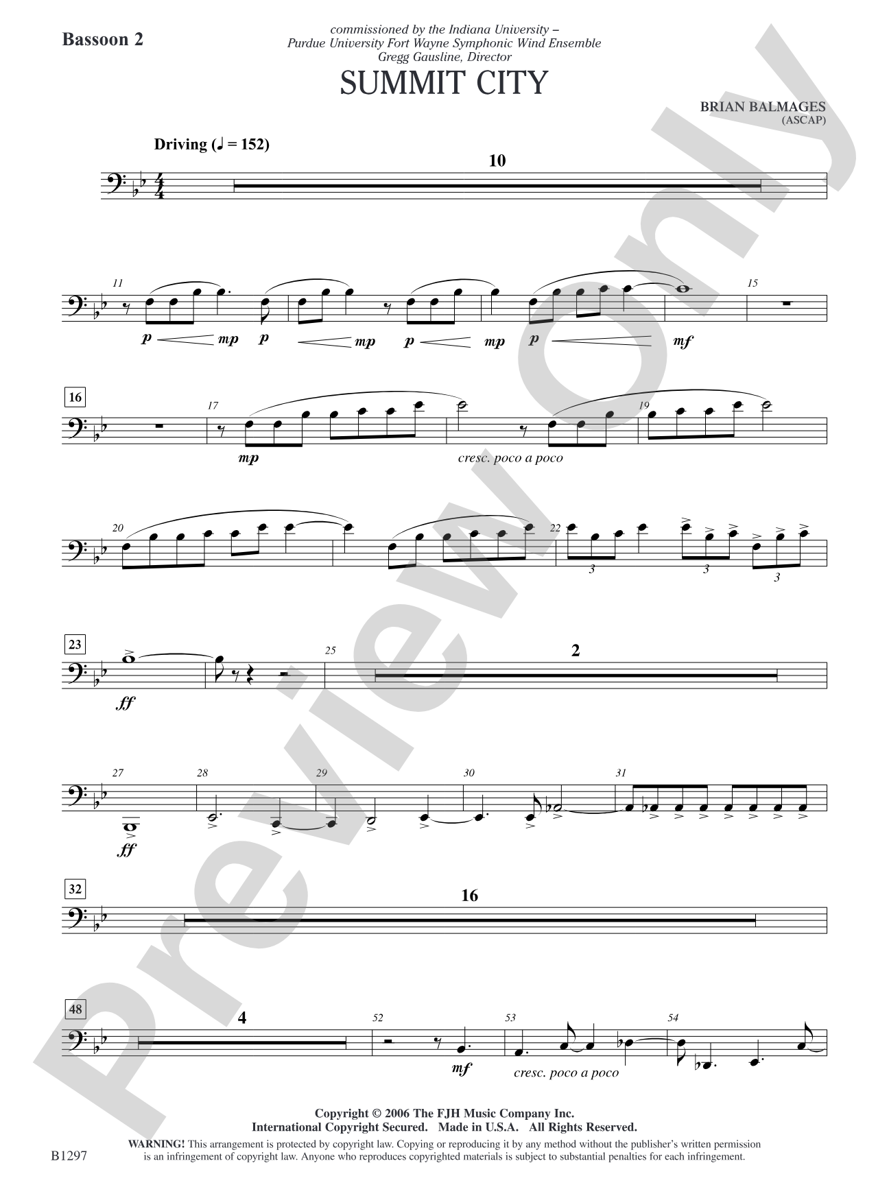 Summit City: Bassoon 2