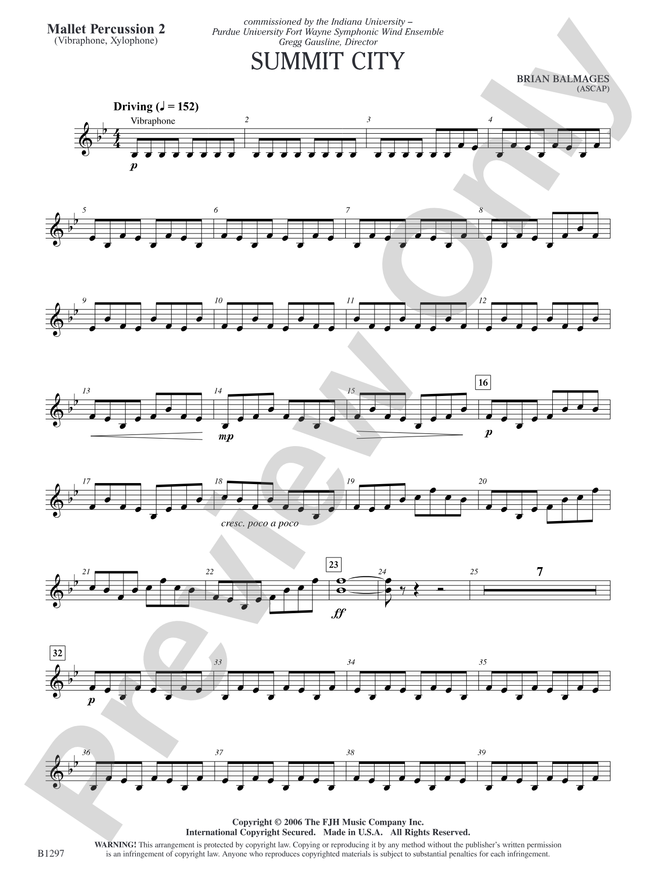 Summit City: Mallet Percussion 2