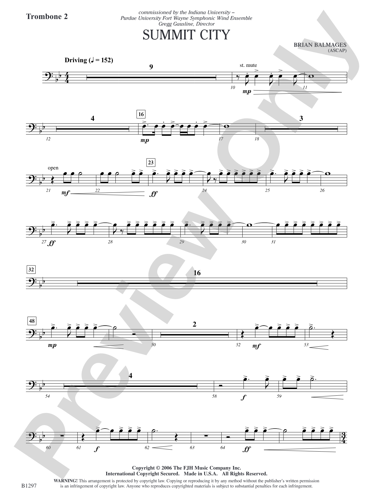 Summit City: Trombone 2