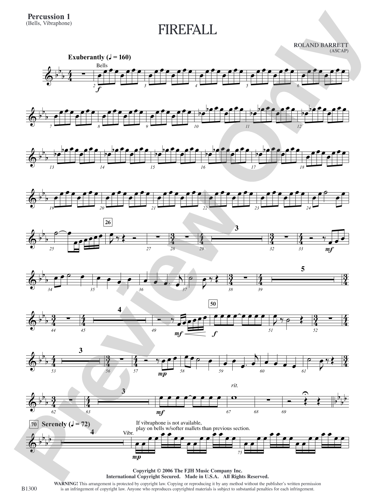 Firefall: Percussion 1